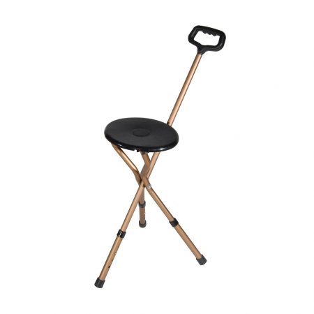 Canne siège pliante